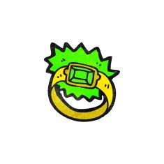 Cartoon Ring N5
