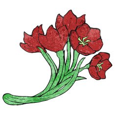 flowers drawing N9