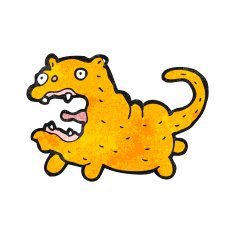 Cartoon Cat N250