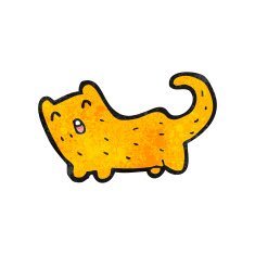 Cartoon Cat N254