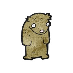 cartoon little bear N29