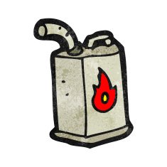 Cartoon Gas Can N10