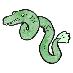 Cartoon Eel N7
