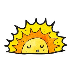 Cartoon Sun N88