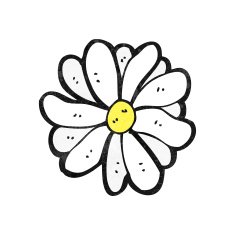 cartoon flower N501