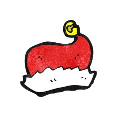 Cartoon Santa Hat N37
