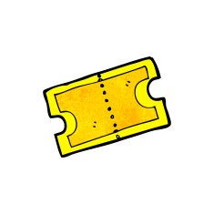 cartoon golden ticket N4