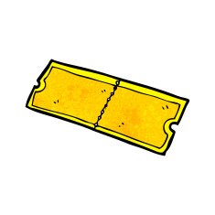 cartoon golden ticket N5