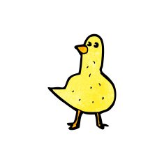 Cartoon Bird N409
