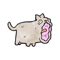 Cartoon Cat N262