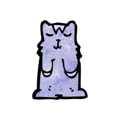 Cartoon Cat N264