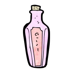 Cartoon Perfume Bottle N27