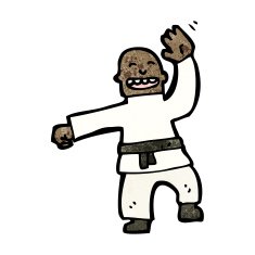 cartoon judo chop N4