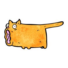 funny shrieking cat N3