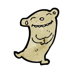 Cartoon Bear N86