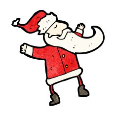 Cartoon Santa Claus N369
