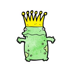 Cartoon Frog Prince N15