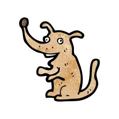 Cartoon Dog N105
