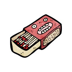 cartoon match box N3