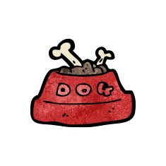 dog food cartoon N3