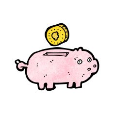 Cartoon Piggy Bank N10