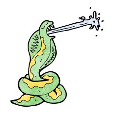 Cartoon Snake N211
