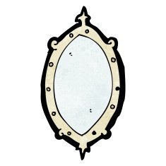 Cartoon Mirror N4
