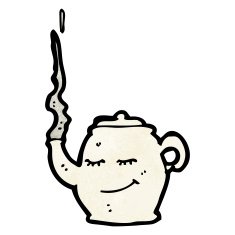 Cartoon Tea Pot N18