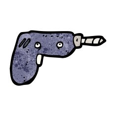 cartoon electric drill N4