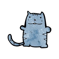 Cartoon Cat N274