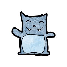 Cartoon Cat N275