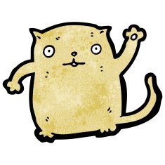 Cartoon Cat N276