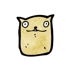 Cartoon Cat N278