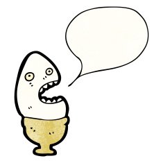 Egg Cartoon Character N13