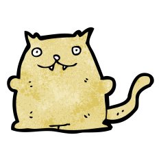 Cartoon Cat N282
