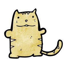 Cartoon Cat N283