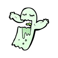 Cartoon Ghost N149