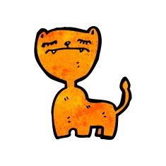 Cartoon Cat N284