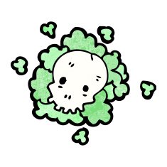 cartoon death gas cloud N3