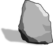 clipart of stone