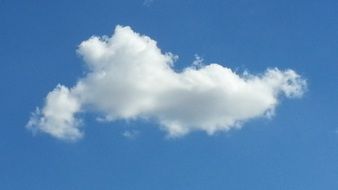 photo of White cloud in the sky