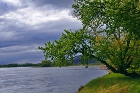 astounding river landscape