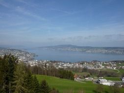 lake zurich in switzerland