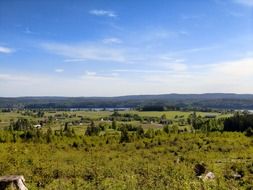 scenic mountain landscape Sweden