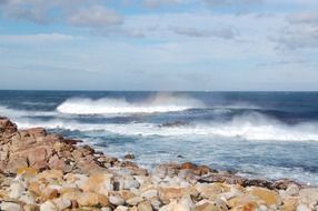 coast of the Cape of Good Hope in South Africa