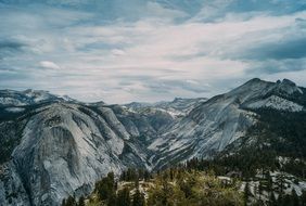 rocks in the yosemite national park