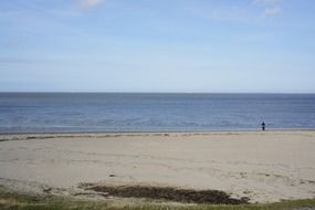 Landscape of the beautiful beach