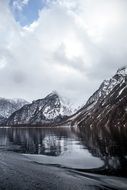 The K&ouml;nigssee is a natural lake in the extreme southeast Berchtesgadener Land district