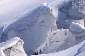incomparable ice glacier nature