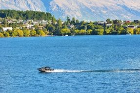 boat on the lake